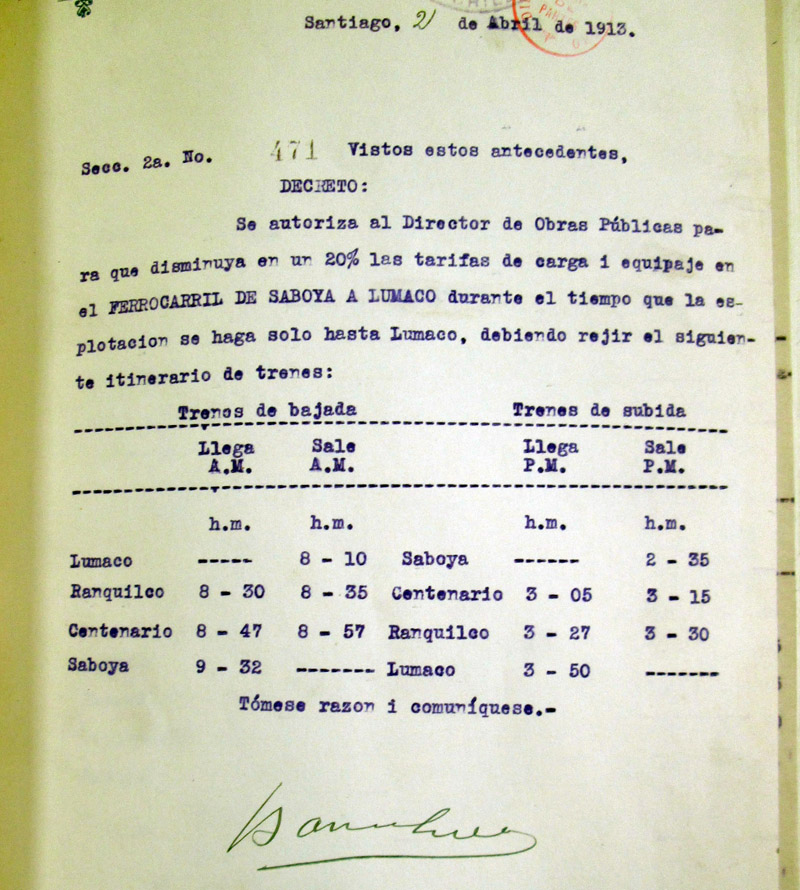 SaboyaLumaco1913timetable